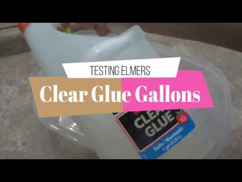 Testing Elmer's Clear Glue Gallon!