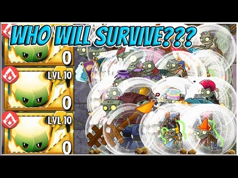 Plants vs Zombies 2 Epic Hack - Pepper Mint Challenge vs Each Freakin Zombies in Hamster Brawl