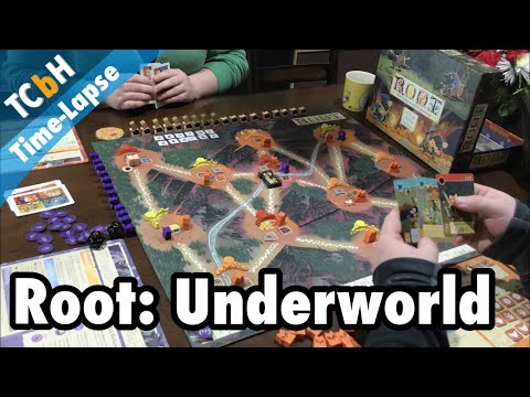 Root: The Underworld Expansion Learning Game Time Lapse (Battle Report in Description)