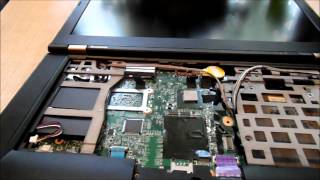 Lenovo T420s heatsink and fan disassembly - overheating solution