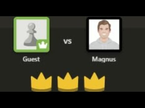 How to beat Magnus Carlsen Bot in 4 moves (1 in 15)