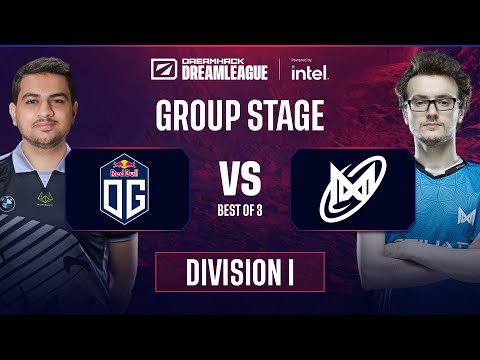 OG vs Nigma Galaxy Game 1 (BO3) | DPC WEU Tour 1 Division I
