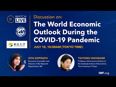 IMF / University of Tokyo Discussion of the World Economic Outlook During the COVID-19 Pandemic