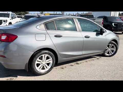 2019 Chevrolet Cruze Sedan LT in Gray for sale at Boyer Pickering Chevrolet Cadillac Buick GMC Ltd. in Pickering, ON
