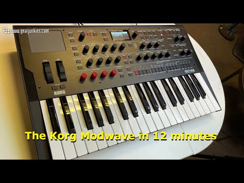 The Korg Modwave in 12 minutes