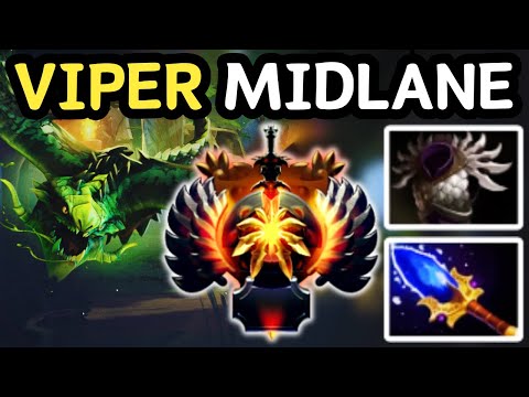 🔥 EVERY TOXIC ATTACK CALCULATED — VIPER MID 💫 | DOTA 2 🔥