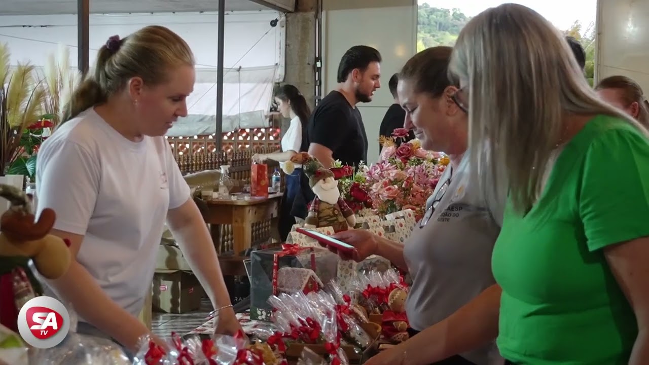 São João do Oeste promove a primeira edição da Weihnaschtzmarkt (Feirinha de Natal)