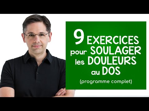 Soulager les douleurs au dos: 9 exercices (hyper) efficaces