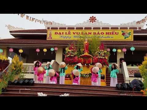 Quê Tôi - Múa Nón - GĐPT Liễu Quán (Phone 4 min 58 sec) [Vu Lan 2018 tại chùa Cổ Lâm Seattle]