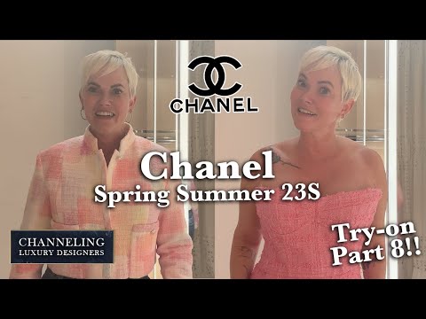 Chanel Spring Summer 2023 23S Ready to Wear Try On Video 8! RTW Top, Jacket, Romper