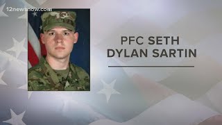 Funeral services to be held for Pfc. Dylan Sartin