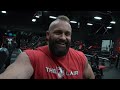 Theo Leguerrier et Stanimal entrainement d'épaule a Vegas