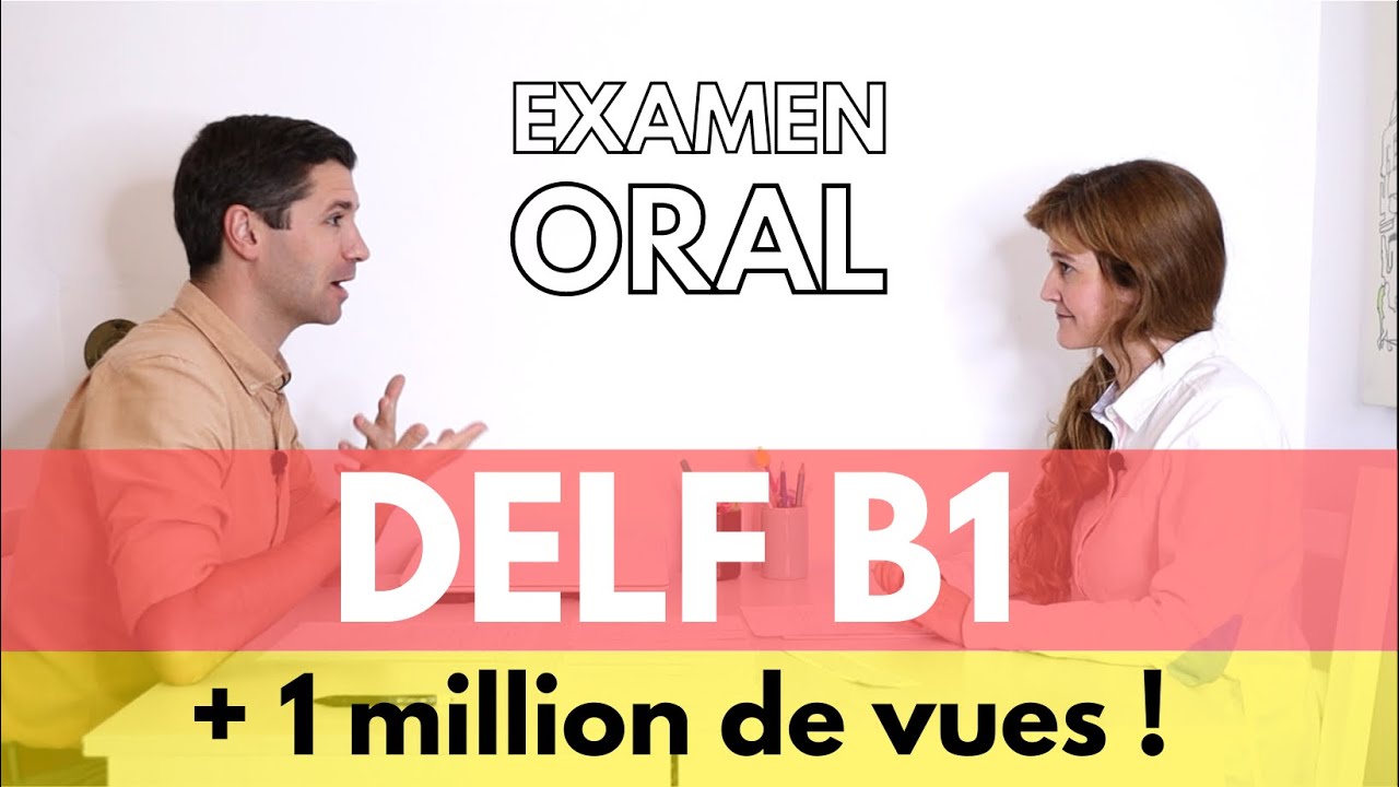 DELF B1 | French Speaking test | Full exam