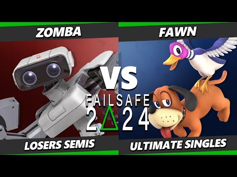 Failsafe Winter 2024 Losers Semis - Zomba (ROB) Vs. Fawn (Duck Hunt, Mario) Smash Ultimate - SSBU