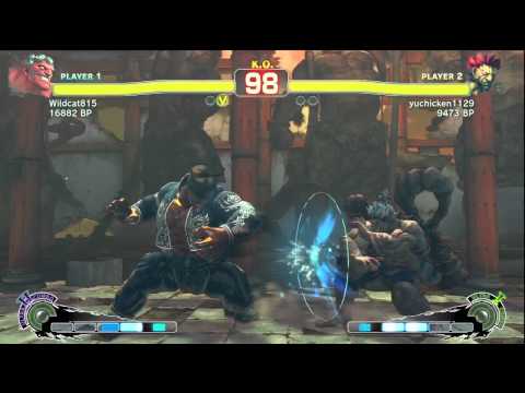 SSF4: Wildcat (Hakan) VS yuchicken (Akuma)