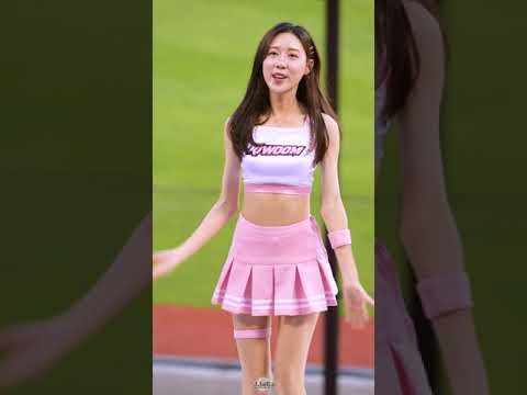 [4K] 190607 치어리더 정지호 직캠 (CheerLeader Focus) -'FANCY-트와이스(TWICE)' (Fancam) By.JJaGa !두산VS키움 #잠실 야구장