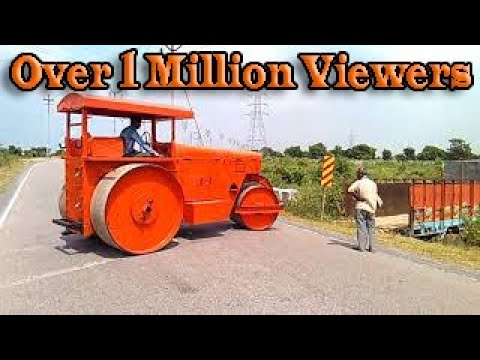 Docking 8 Ton Road Roller in a Truck