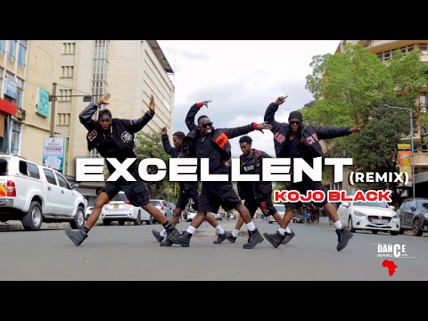 KOJO BLAK - EXCELLENT Remix (Joe Boy, King Promise & Kelvyn Boy) [Official Dance Video] | DRA