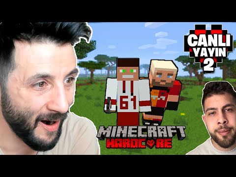 Minecraft HARDCORE - Canlı Yayın #2