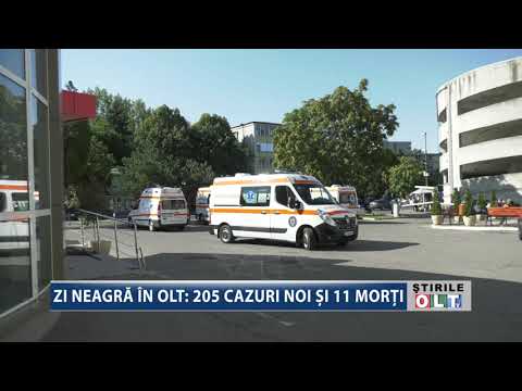 ZI NEAGRA IN OLT 205 CAZURI NOI SI 11 MORTI 0610