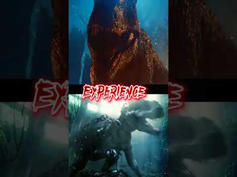 Indominus rex va Biosyn Giga #jurassicworlddominion #jurassicworld