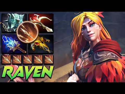 Raven Windranger [23/6/19] Focus Fire Reaction - Dota 2 Pro Gameplay [Watch & Learn]