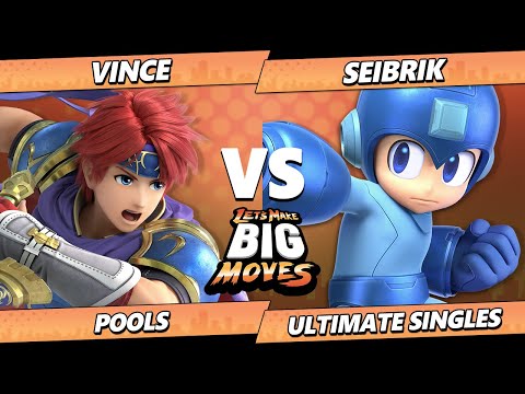 LMBM 2023 - Seibrik (Mii Brawler, Mega Man) Vs Vince (Roy) SSBU Ultimate Tournament