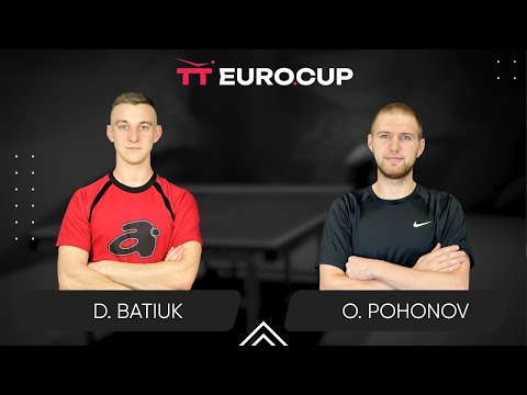 10:20 Dmytro Batiuk -  Oleksandr Pohonov 01.10.2024 TT Euro.Cup Ukraine Master. TABLE 3