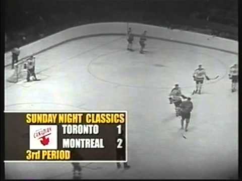 1960 NHL , Stanly Cup Final, 2 game, Montreal Canadiens- Toronto Maple Leafs (4)