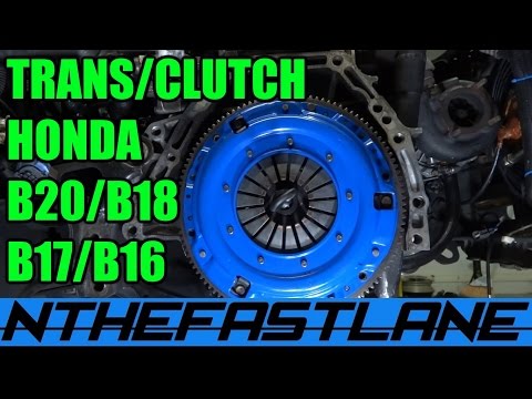 Transmission & Clutch: How To Replace (Honda Civic,Integra,Gsr B18C)⚙️ wrenches