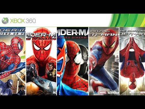 Spider-Man Games for Xbox 360