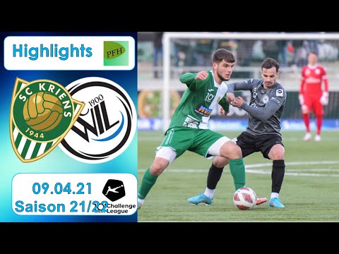 Highlights: SC Kriens vs FC Wil (09.04.22)