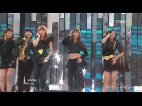 4Minute - Muzik @ MBC Music Core (091205)