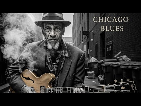 Chicago Blues Guitar Warm Vintage Feel Old Style Rhythm and Deep Emotion for Relaxed Listening