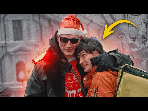 THE MOST UNEXPECTED CHRISTMAS PRANK 😳🎄 THE GUY DIDN'T EXPECT THIS / EDWARD BIL PRANK