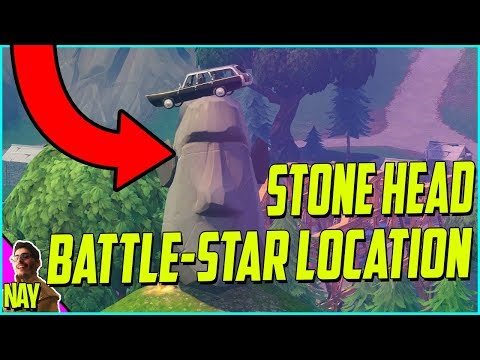Search Where The STONE HEADS Are Looking - Fortnite season 5 week 6 CHALLENGE GUIDE