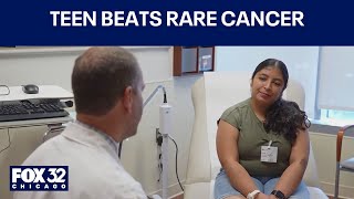 Download the video "Teen beats rare cancer"
