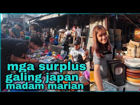 Mga surplus galing japan madam marian dito sa buraotan carmen planas#tonyvlogs