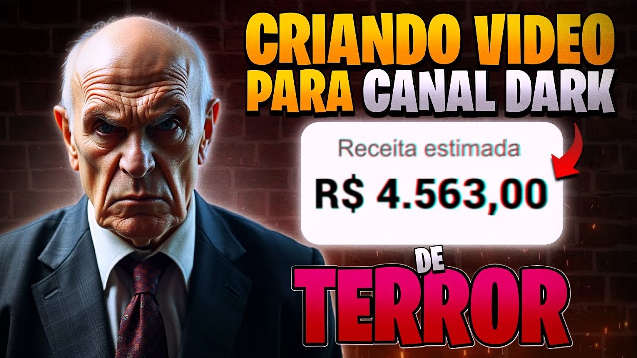 Editando video IGUAL O JJ /canal dark de TERROR!! (GRATUITO)