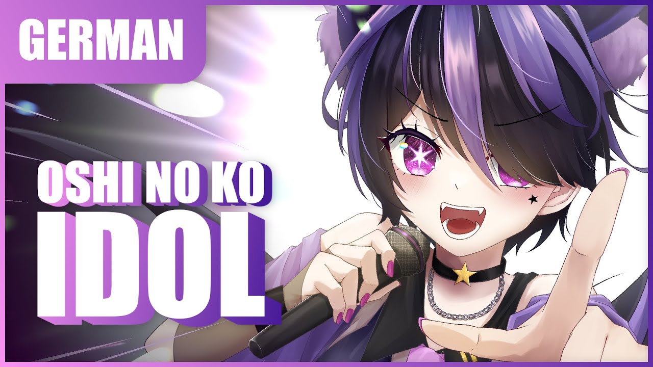 【GERMAN】IDOL - YOASOBI (OSHI NO KO OP) 『推しの子/アイドル』ドイツ語で歌ってみた Deutsch【PHAZE】