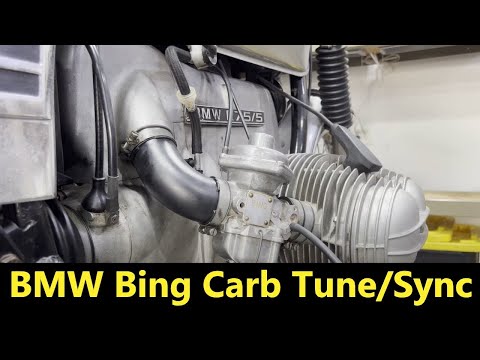 BMW Airhead Carb Sync BING 1970-1995 models!! EASY