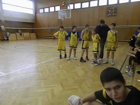 Kőbányai Darazsak-Kaszások 2001 serdülő B kosárlabda mérkőzés.avi