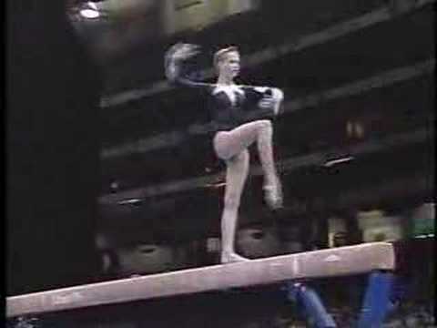 Svetlana Khorkina - 1996 Olympics AA - Balance Beam