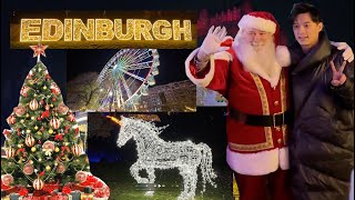 Edinburgh Christmas Market Tour in December 2023