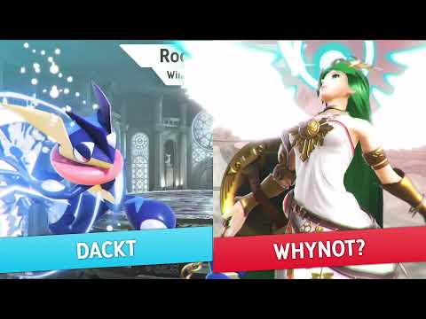 Dackt vs Whynot Winners Quarters - Smash hut 7 | Top 16 | Greninja vs Palutena
