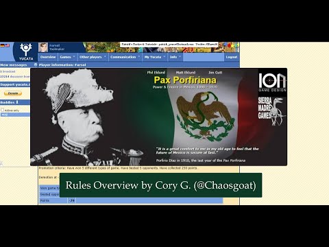 Pax Porfiriana - Game Teach and Playthrough