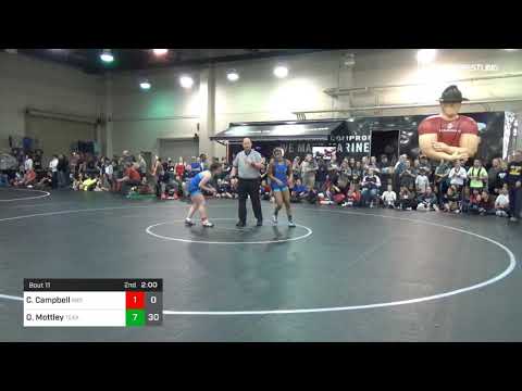 127 Lbs Rr Rnd 3 Cailin Campbell Indiana Draw Vs Olivia Mottley Texas A