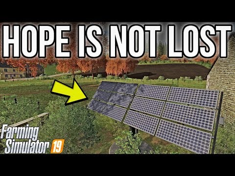 RENEWABLE ENERGY TO THE RESCUE! (Timelapse) | Old Stream Farm FS19 Seasons