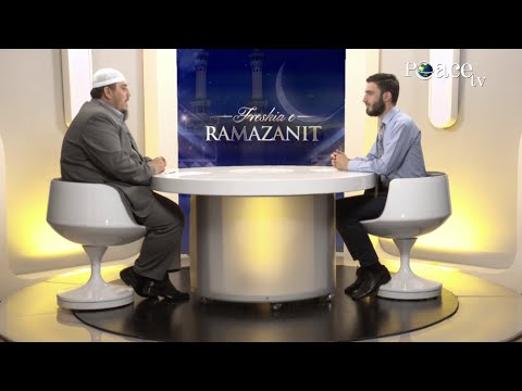 14 - Freskia e Ramazanit - Bujar Isma me hoxhën Talha Kurtishi
