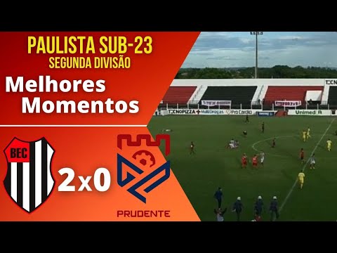 BANDEIRANTE 2 X 0 GREMIO PRUDENTE | PAULISTA SUB-23 | MELHORES MOMENTOS 13/12/20